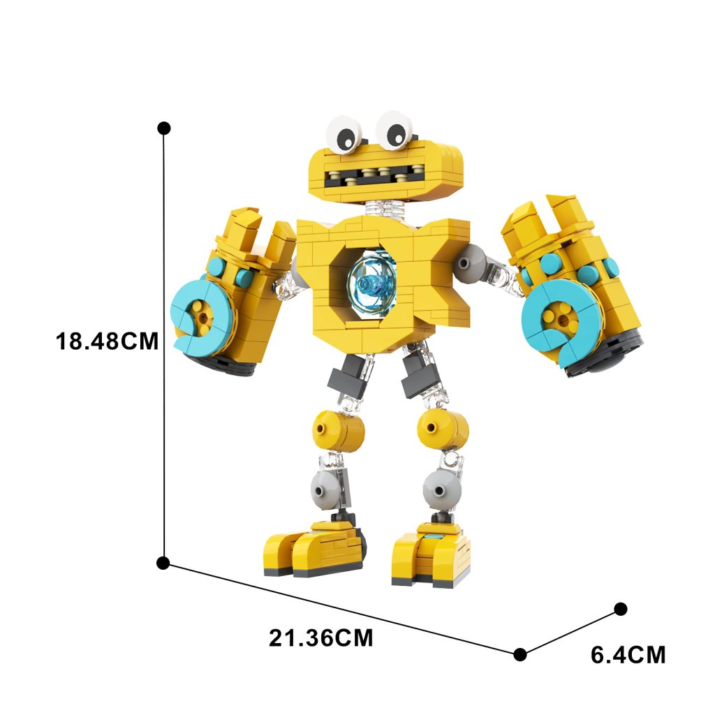 MOC My Singing Monsters Building Blocks Kit Cartoon Music Development Games Bricks DIY Toy For Children 2 - My Singing Monsters Merch