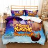 My Singing Monsters Comfortable Bedding Three Piece Soft and Breathable Duvet Cover Gift 24 - My Singing Monsters Merch