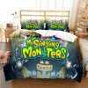 My Singing Monsters Comfortable Bedding Three Piece Soft and Breathable Duvet Cover Gift 26 - My Singing Monsters Merch