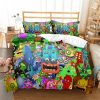 My Singing Monsters Comfortable Bedding Three Piece Soft and Breathable Duvet Cover Gift 30 - My Singing Monsters Merch