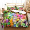 My Singing Monsters Comfortable Bedding Three Piece Soft and Breathable Duvet Cover Gift 40 - My Singing Monsters Merch