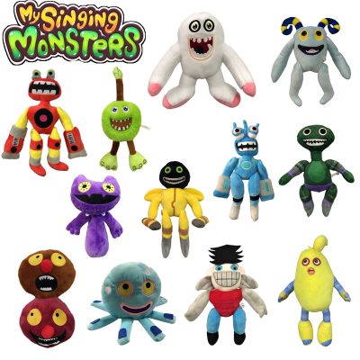 My Singing Monsters Wubbox Plush Toys Cute Soft Stuffed Kawaii Cartoon Dolls Peluches New Year Christmas - My Singing Monsters Merch