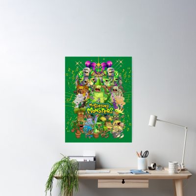 Singing Monsters Funny Poster Official My Singing Monsters Merch