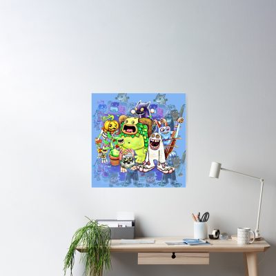 My Singing Monsters Characters Poster Official My Singing Monsters Merch