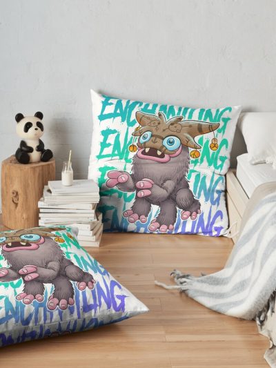 My Singing Monsters Throw Pillow Official My Singing Monsters Merch