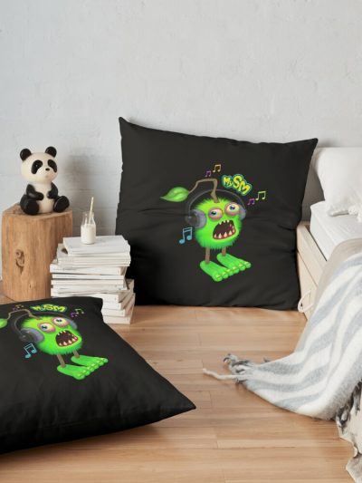 My Singing Monsters Video Game For Kids Birthday Gifts Throw Pillow Official My Singing Monsters Merch