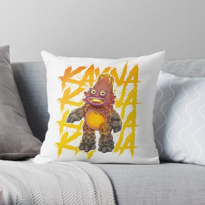 Kanya My Singing Monsters Throw Pillow Official My Singing Monsters Merch