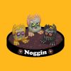 My Singing Monsters Noggin Earth Island Disc Kids T-Shirt Official Cow Anime Merch