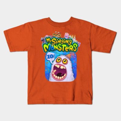 My Singing Monsters Bubble Kids T-Shirt Official Cow Anime Merch