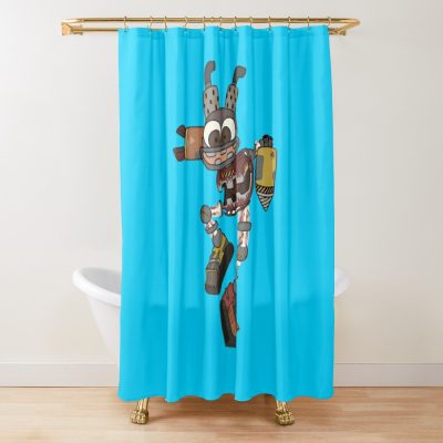 Characters Wubbox My Singing Monsters Shower Curtain Official Cow Anime Merch