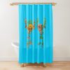 Characters Wubbox My Singing Monsters Shower Curtain Official Cow Anime Merch