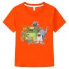 Boy girl T shirts My Singing Monsters Game Graphic Cartoon Funny Pure Cotton Tee Round Neck - My Singing Monsters Merch