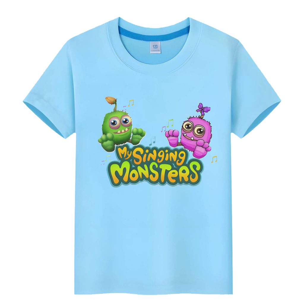 My Singing Monsters Children Graphic T Shirts Cartoon Tees Short Sleeve Round Collar T Shirts 100 1 - My Singing Monsters Merch