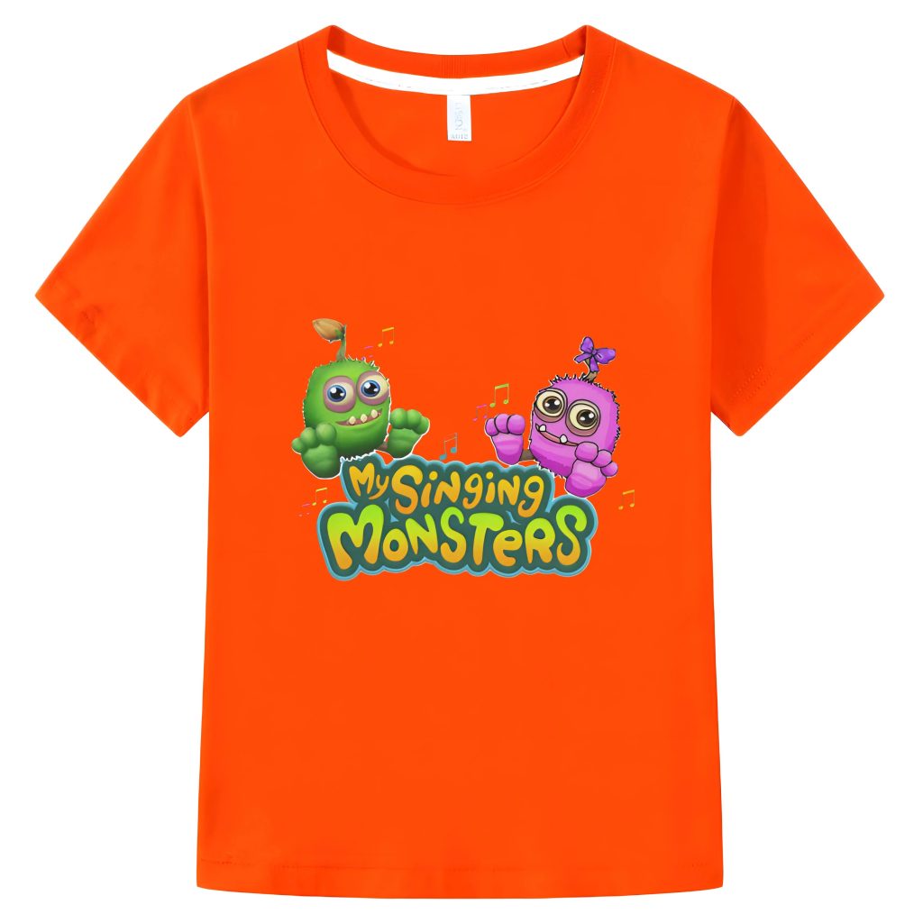 My Singing Monsters Children Graphic T Shirts Cartoon Tees Short Sleeve Round Collar T Shirts 100 - My Singing Monsters Merch