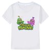 My Singing Monsters Children Graphic T Shirts Cartoon Tees Short Sleeve Round Collar T Shirts 100 3 - My Singing Monsters Merch