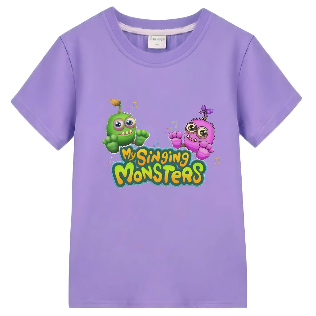 My Singing Monsters Children Graphic T Shirts Cartoon Tees Short Sleeve Round Collar T Shirts 100 4 - My Singing Monsters Merch