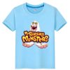 My Singing Monsters Children T Shirt Cartoon Print Clothes Kids Short sleeve Tops y2k Boys girls 2 - My Singing Monsters Merch