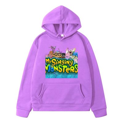 My Singing Monsters Cute Hoodies Sweatshirt Autumn anime hoodie girls boys clothes y2k sudadera Cartoon hoodie - My Singing Monsters Merch