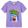 My Singing Monsters Cute T shirt 100 Cotton Short Tops Anime T shirt y2k one piece 5 - My Singing Monsters Merch