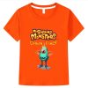 My Singing Monsters Cute T shirt Kawaii Short Tops 100 Cotton Anime Tees y2k boys girl 1 - My Singing Monsters Merch