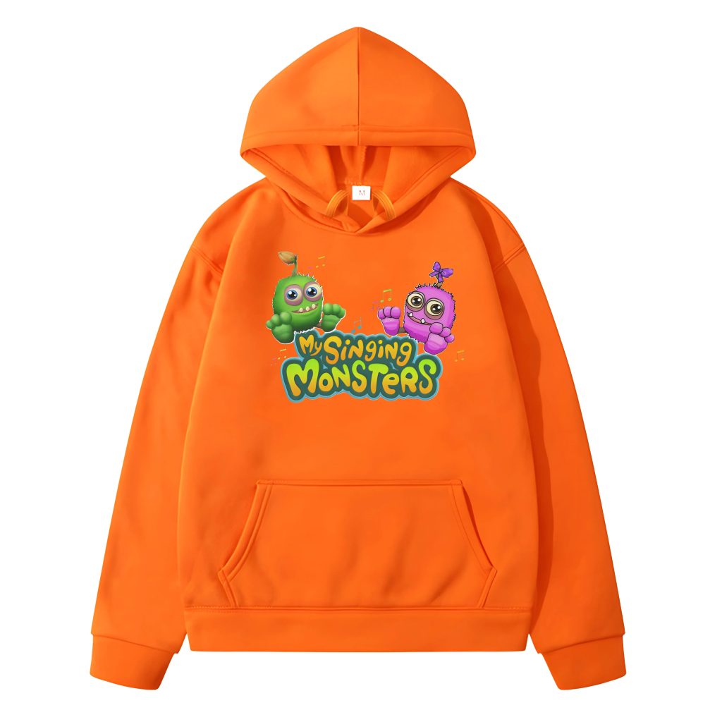 My Singing Monsters Game Hoodies Kawaii Comfortable Soft Sweatshirt Long Sleeve Boys Girls Children Pullover hoodie - My Singing Monsters Merch