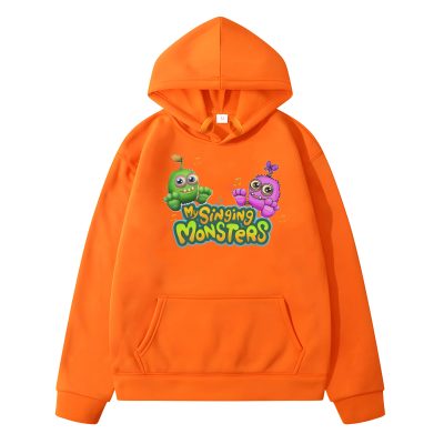 My Singing Monsters Game Hoodies Kawaii Comfortable Soft Sweatshirt Long Sleeve Boys Girls Children Pullover hoodie - My Singing Monsters Merch