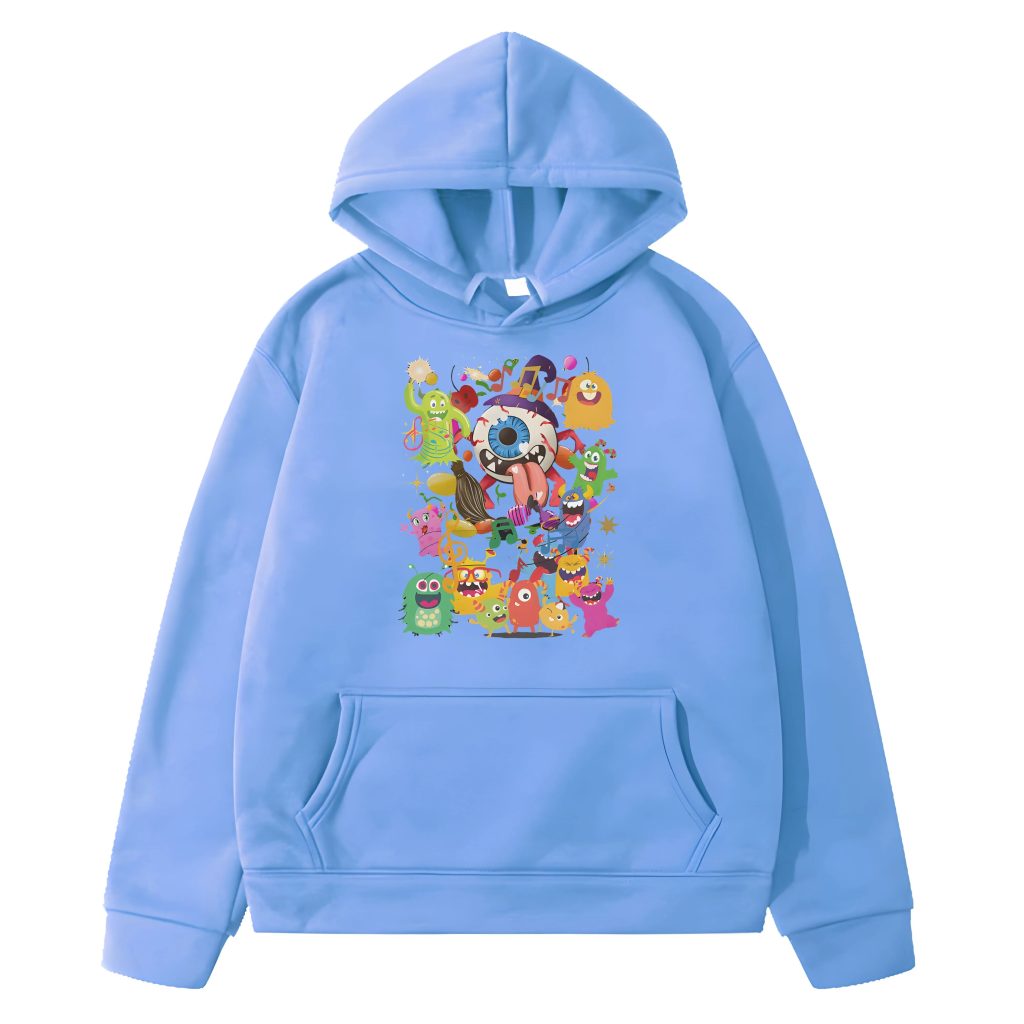 My Singing Monsters kids Hoodies Long sleeved sports hoodie Fleece hoodie girls Spring Autumn Pullover Sweatshirts - My Singing Monsters Merch