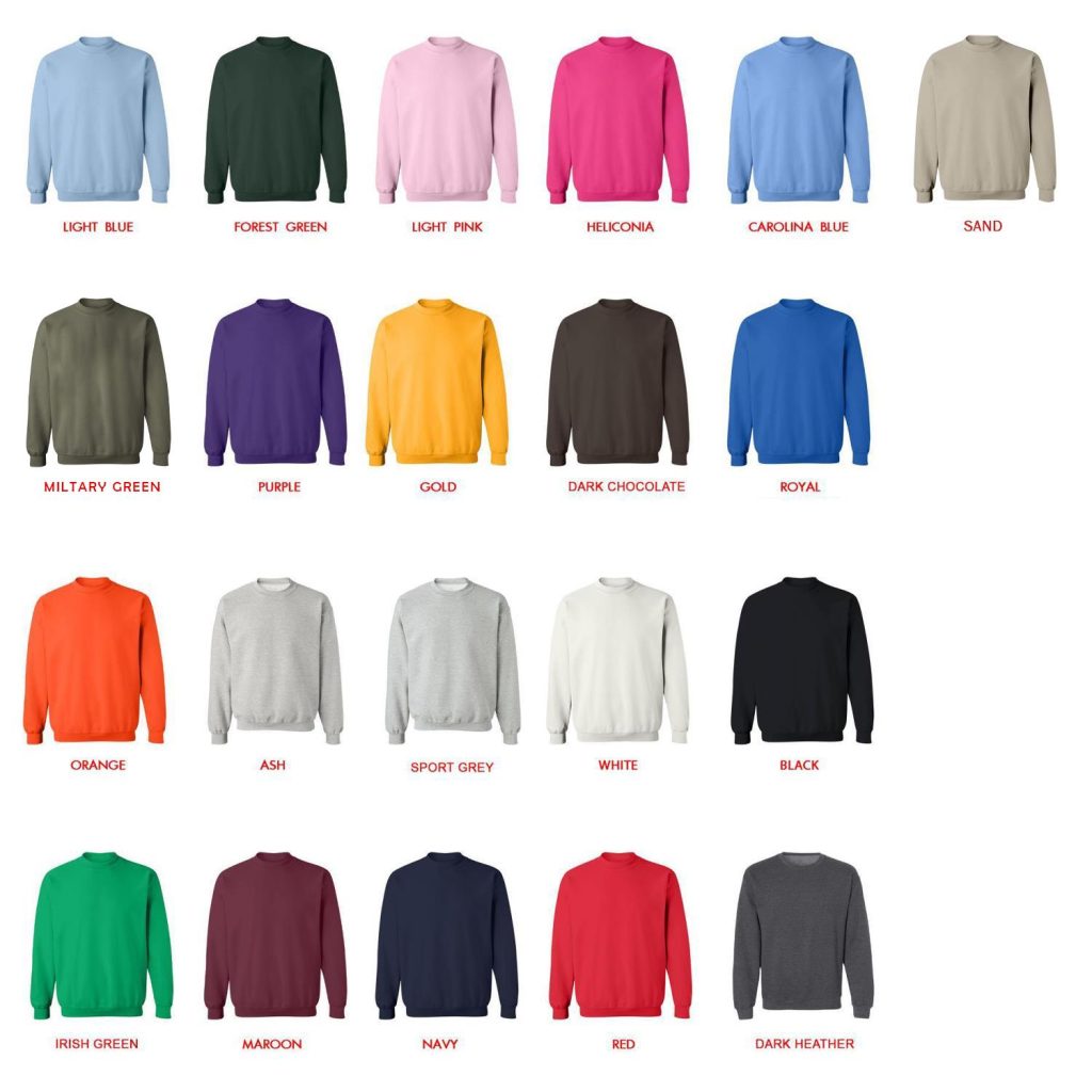 sweatshirt color chart - My Singing Monsters Merch