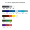 tank top color chart - My Singing Monsters Merch